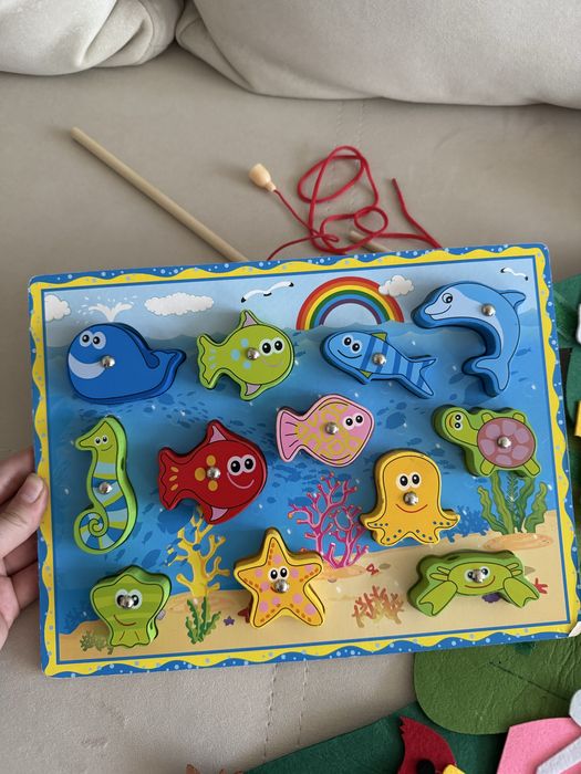 Развивающие игры/магнитная рыбалка