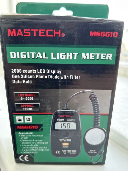 Люксметр Mastech ms6610