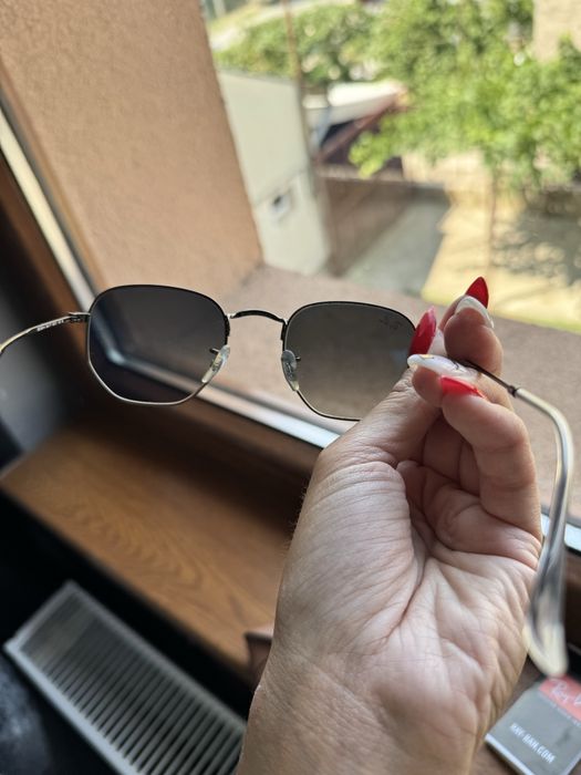 Ray Ban Hexagonal сиви