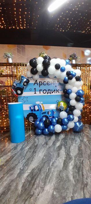 Оформление шарами