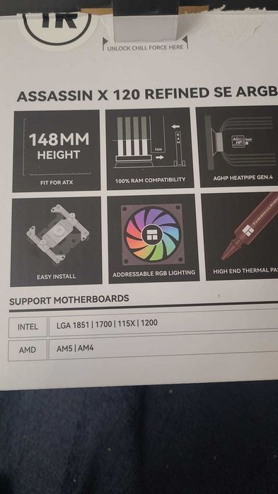 dezmembrez calculator cooler procesor ryzen 7 5800x sau 9600x
