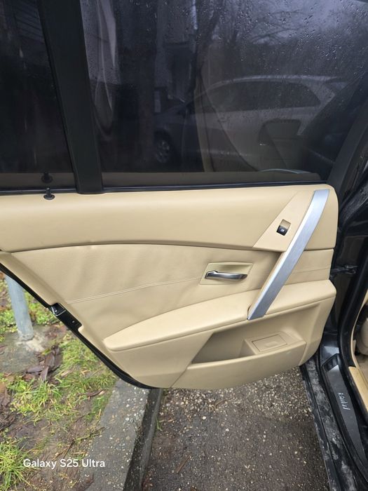 Бежов салон за е61 с кори