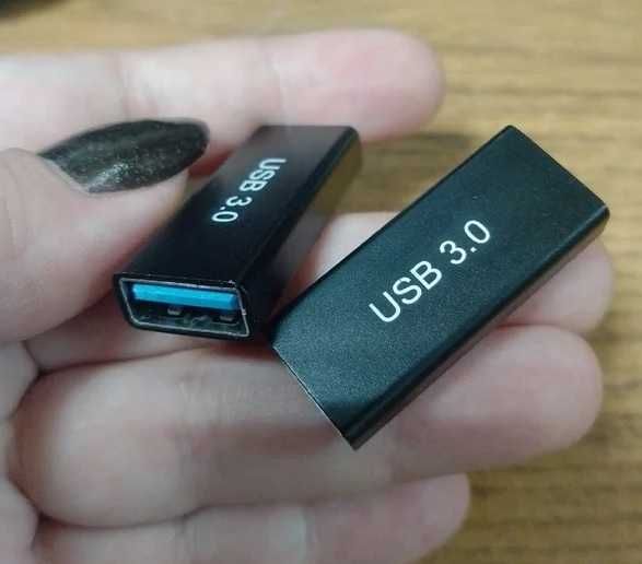 Кабель-адаптер USB 2,0 A «мама» к Мини USB B «папа».