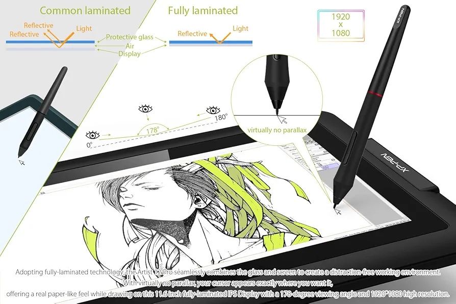 Графический планшет  XP-PEN Artist 12 Pro