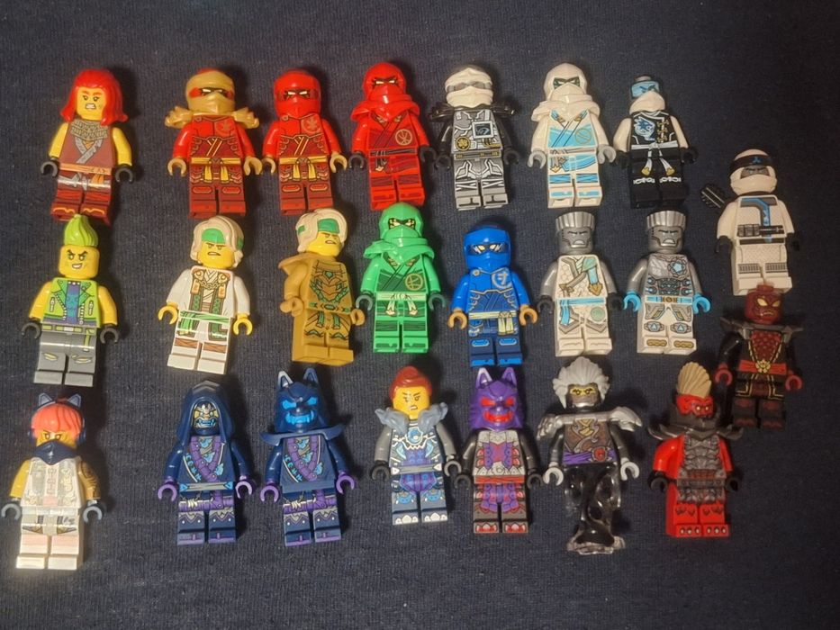 Lego ninjago lot figurine