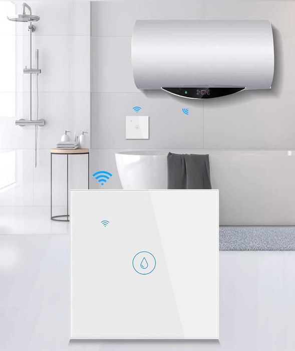 WiFi безжично управляем ключ за бойлер 4KW с приложение Tuya Smartlife