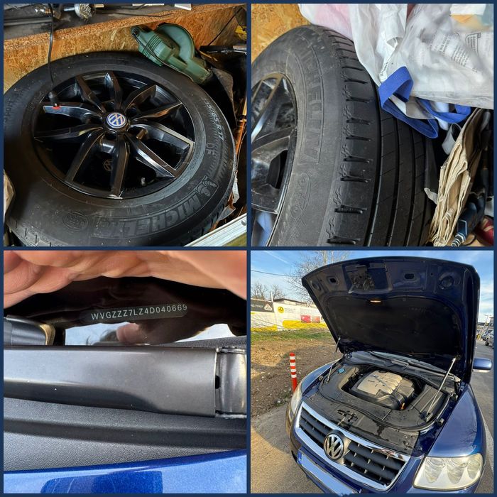 VW Touareg R5 7L 2.5 BAC Perne/Interior Bej 217k