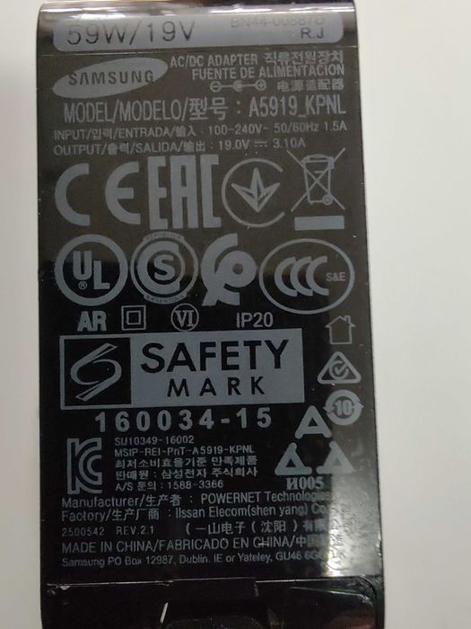 Incarcator adaptor A5919 19V 3.1A 59W pt TV LED SAMSUNG