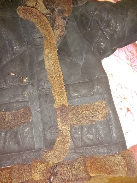 Шубка- дублёнка .