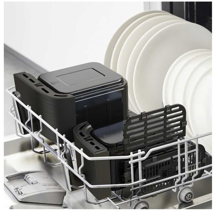 Vand, ieftin, Noua- Tefal Friteuza 8,3 L, 2700 wati,2 cuve, 8 programe