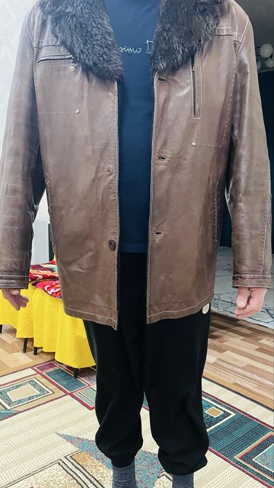 Продам куртка кожа натуралка зима