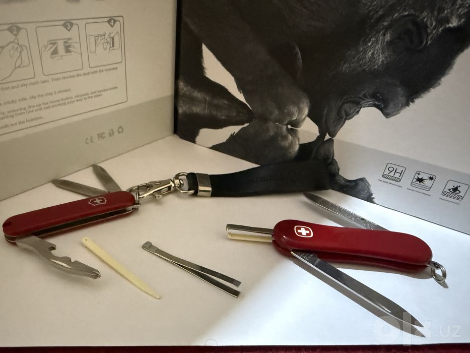 Нож-брелок Victorinox 0.6163 RALLY, 58 мм., красный