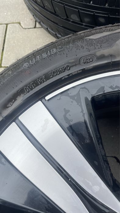 Jante 17 originale Mercedes/ cauciucuri