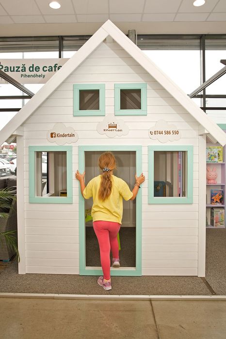 Casuta loc de joaca, loc de joaca copii, mobila exterior pentru copii