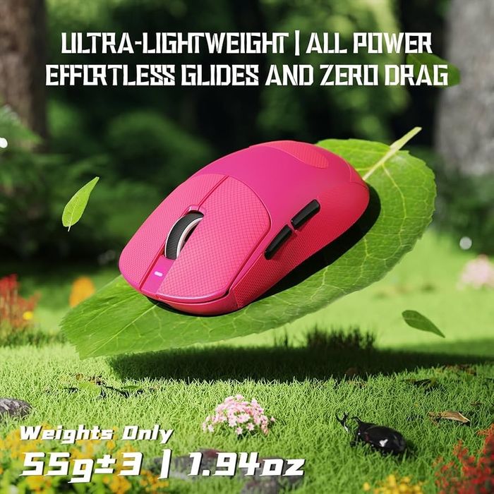 Mouse de gaming wireless ușor, trimod, ATTACK SHARK X8 Series