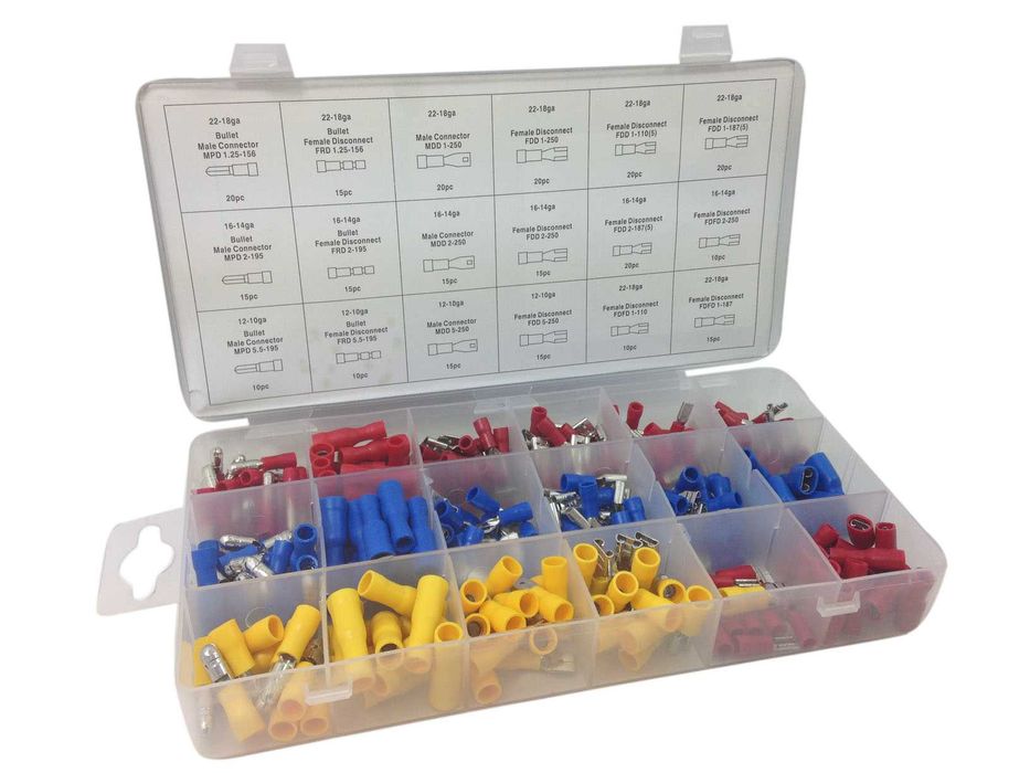 Комплект 280 броя Кабелни Обувки в Кутия