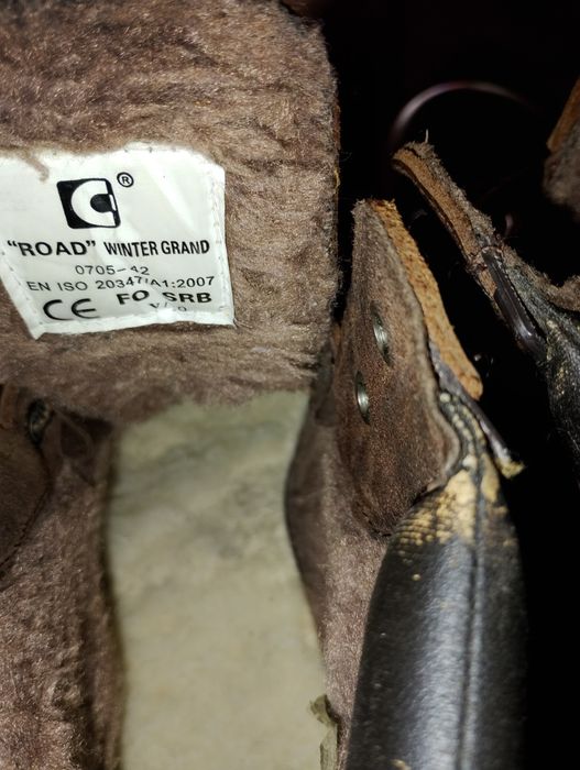 Bocanci bărbați Road Winter Grand 42