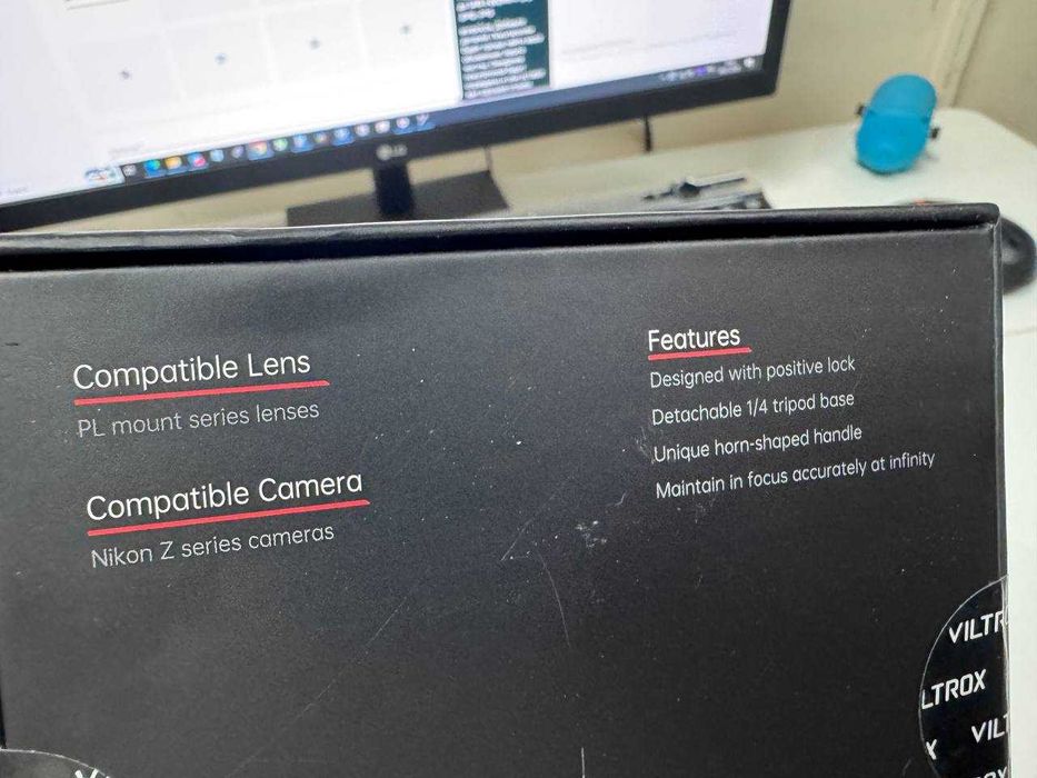 переходник viltrox PL-Z адаптер