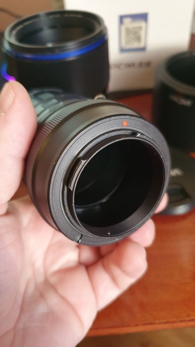 Obiectiv Laowa 105mm f2 STF (optica superba) pt Nikon F plus cadouri