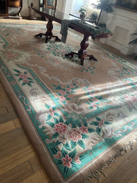 Ковер шерстяной толстый