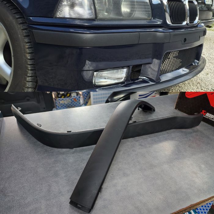 Молдинги M бампер BMW E36