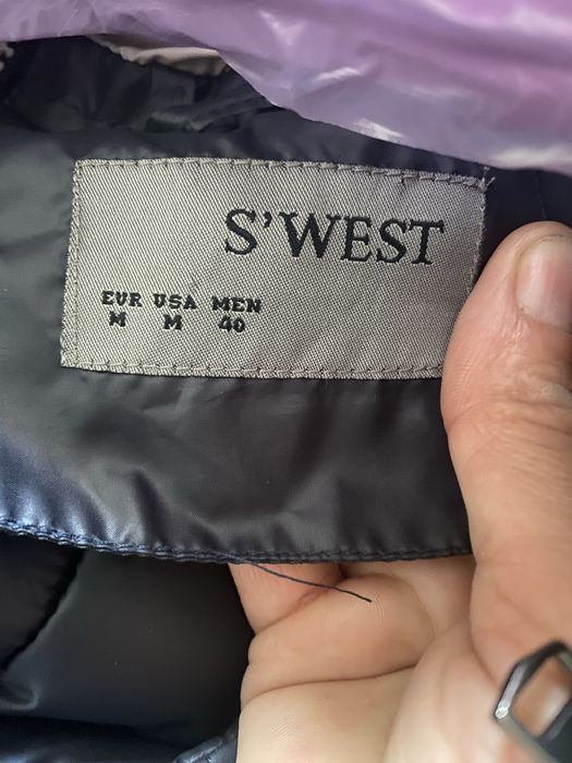 Тъмносиньо дамско яке