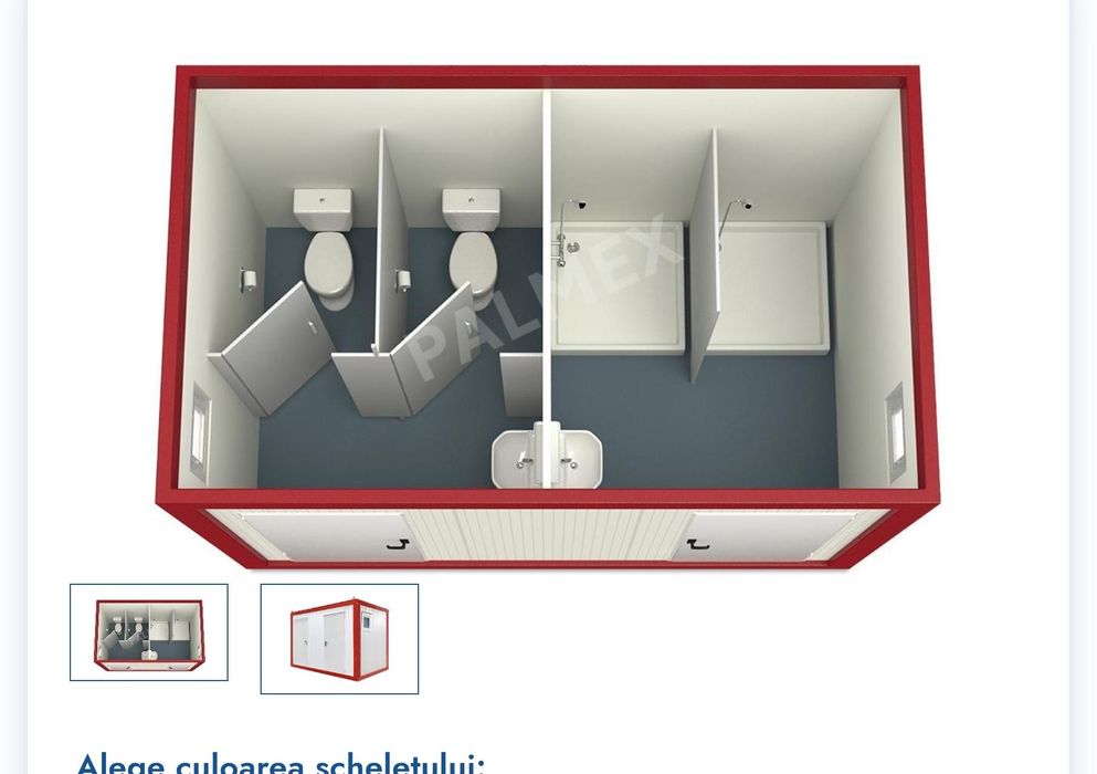 Vand container tip sanitar