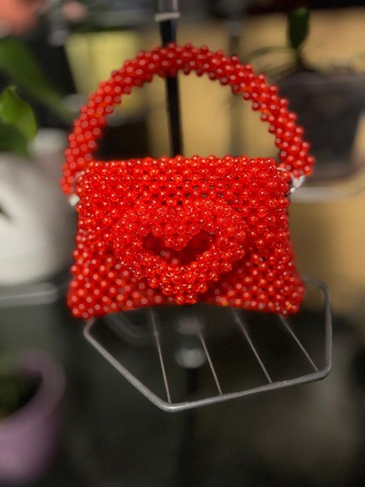 Чанта от мъниста-ръчна изработка