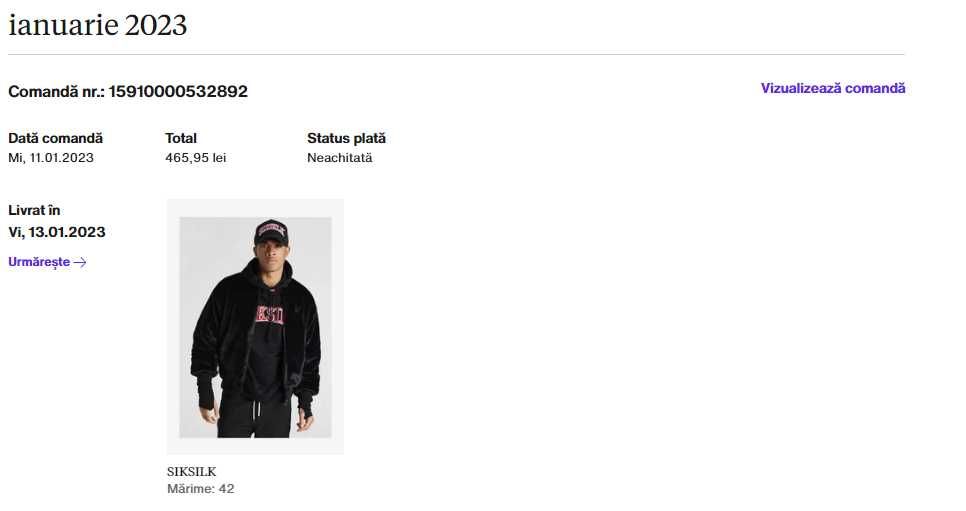 Siksilk Faux Fur Bomber Jacket - Geaca bomber