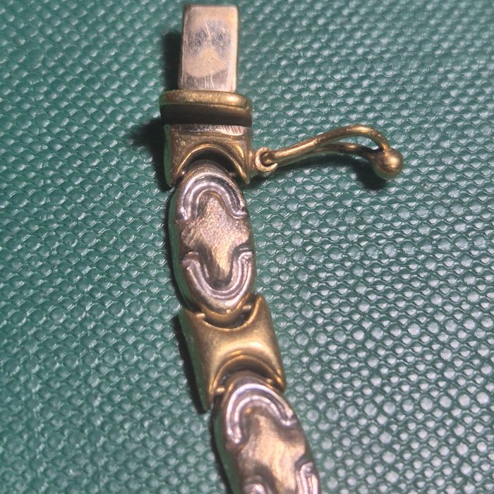 Ожерелье с браслетом 750 Италия