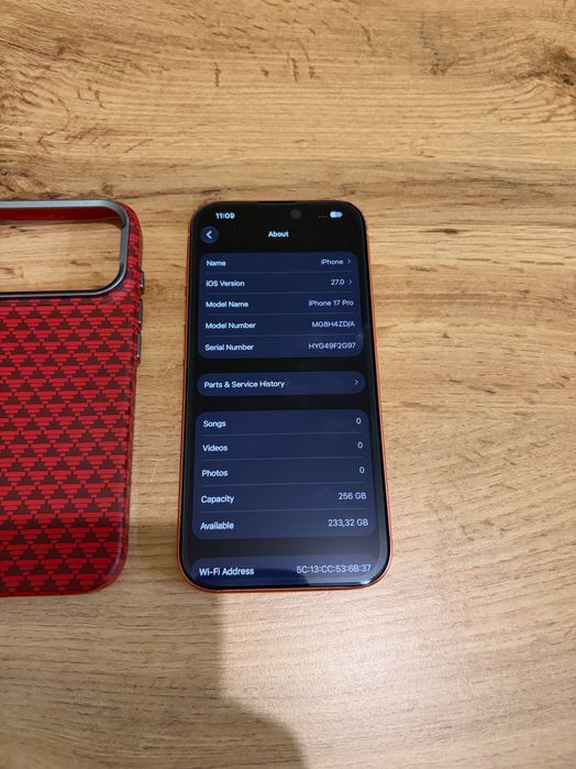 IPhone 17 Pro Orange 256Gb