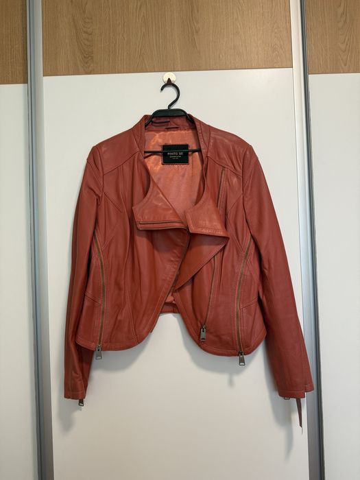 Ново яке естествена кожа хл