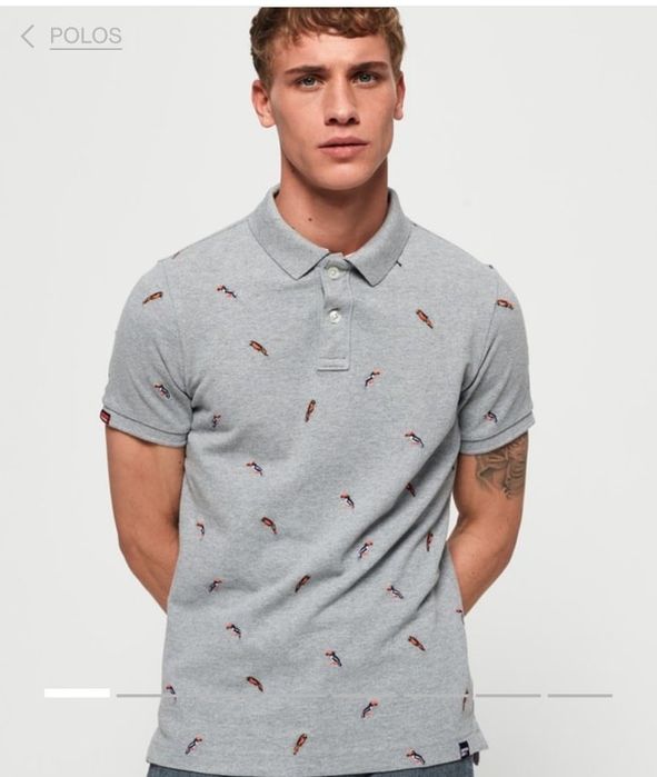 Страхотна мъжка тениска SUPERDRY размер M/ L