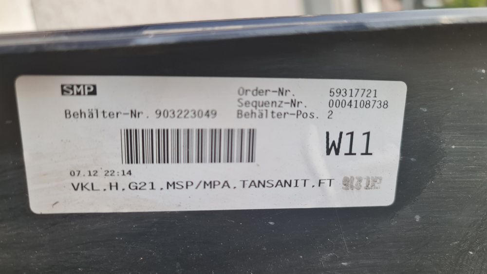 Spoiler bara spate M BMW 3 G21 break touring 8073576