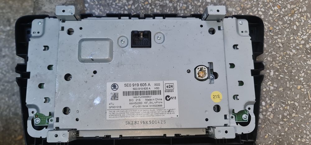 Panou control skoda octavia 3 an 2013-2017