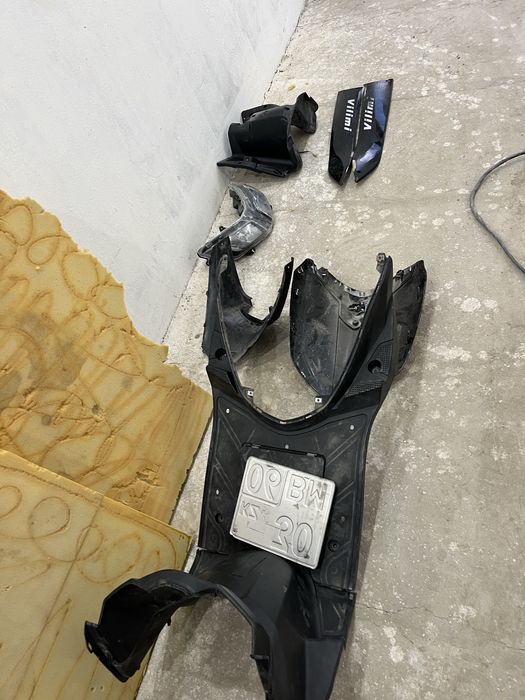 Мопед м8 после аварии