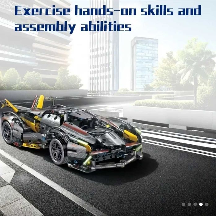 Спортивный LEGO-суперкар – 1330 деталей! ( Лего Машина конструктор )