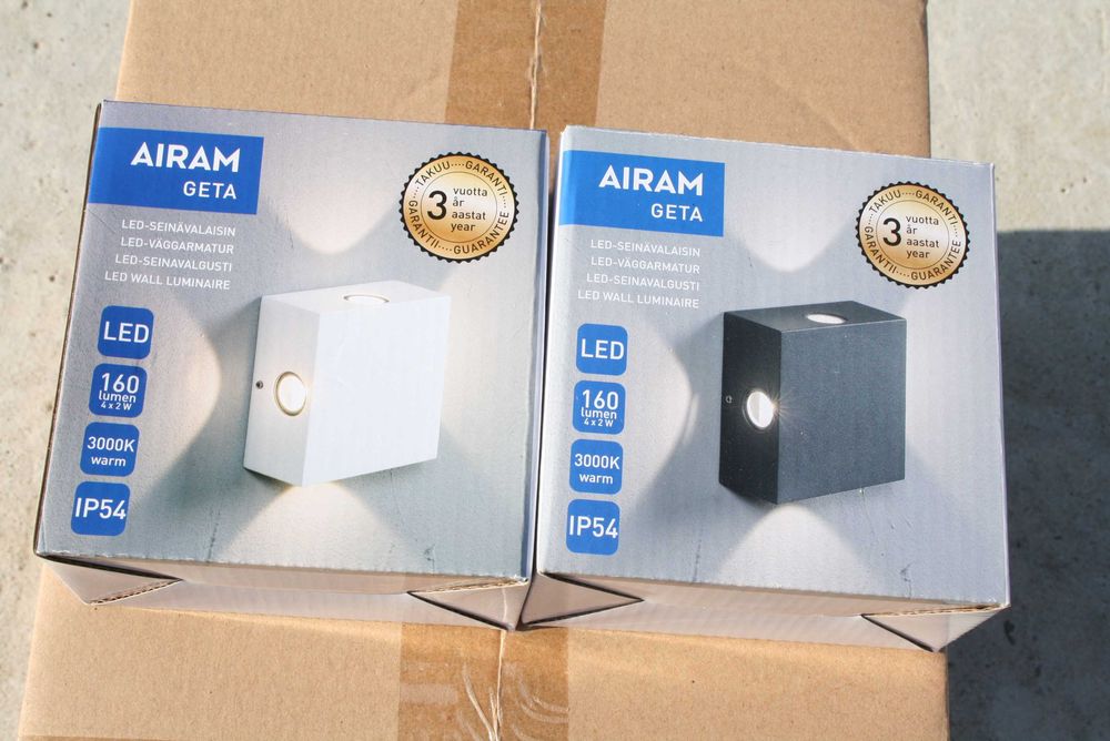 aplica led 8 wati airam geta -finlanda