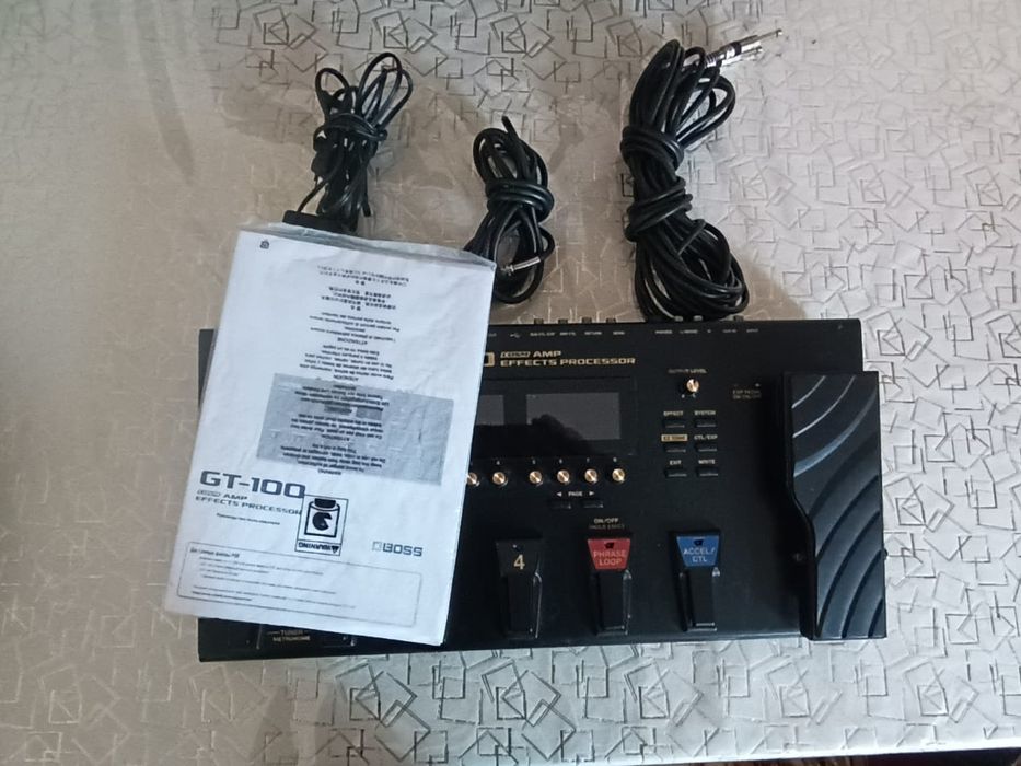 Срочно гитара ва протцессер комплект сотилади холати идеал