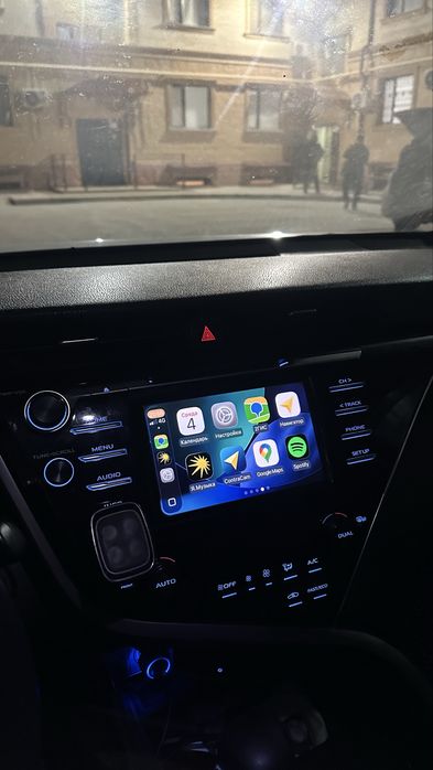 Apple CarPlay/Android Auto на Камри 70 все