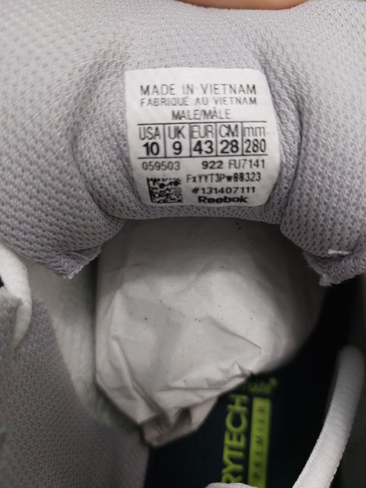 Reebok Fu7141 новые кроссовки из Сша