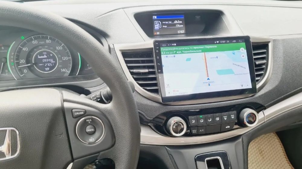 Navigatie Android Honda CRV  Waze YouTube GPS BT USB