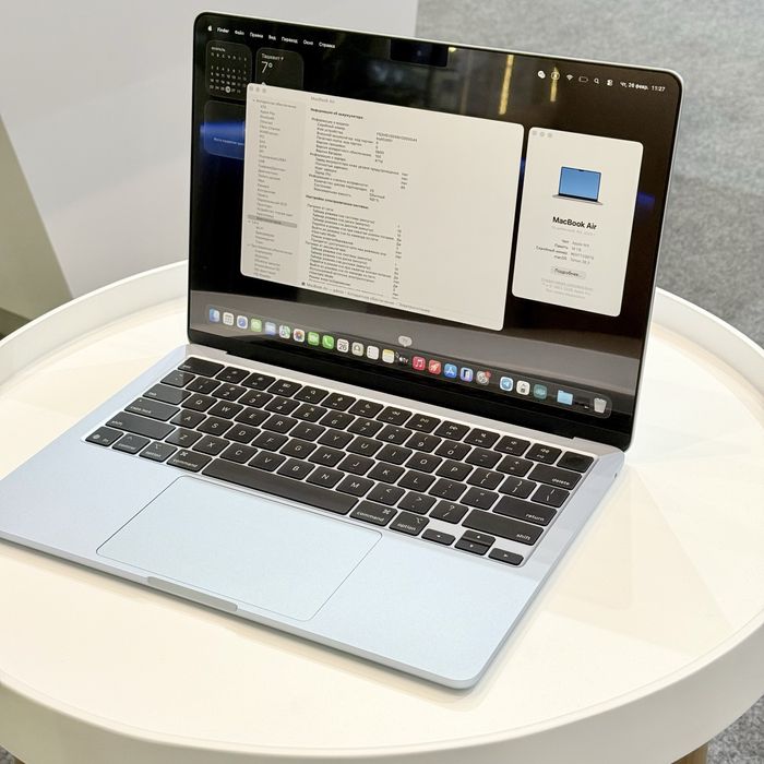 Macbook Air M4 Sky Blue 16/512GB