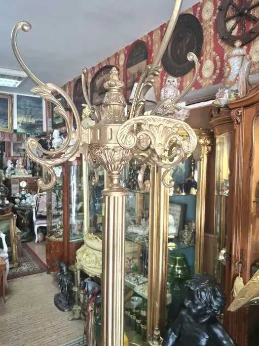 Винтидж закачалка - бронзова , стояща