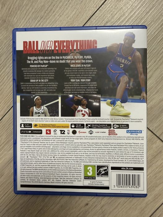 Nba 2k26 для playstation 5