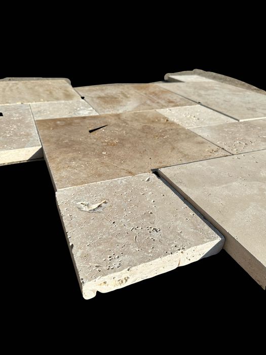 Travertin Exterior Gradina/Piscina  French Set 3 cm Pret Producator!