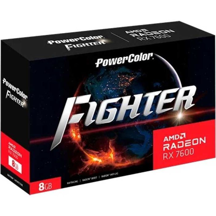 Placa video Radeon RX 7600 Fighter 8GB GDDR6 1‎28-bit
