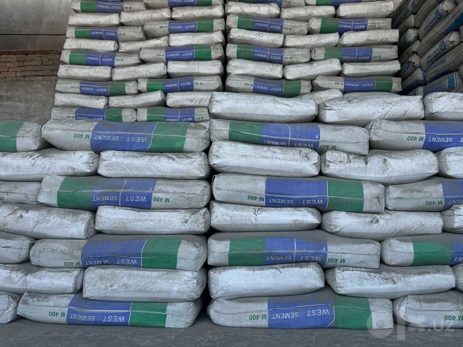 Цемент М500 west с доставкой по Ташкенту sement cement