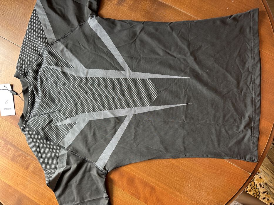 Tricou Gymshark Onyx V5 compresie Nou