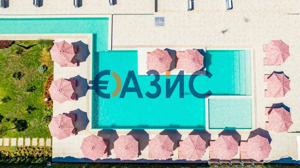 2-стаен апартамент на 6-ти етаж, Ж' Адор Сикрет Гардън, Слънчев бряг, България-87,74 кв. м., #34217272